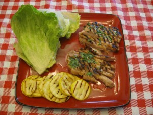 Garlic-Lime Pork Chops